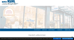 Desktop Screenshot of max-kuehl.de